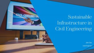 Sustainable Infrastructure In Civil Engineering PPT Example AT