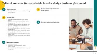 Sustainable Interior Design Business Plan Powerpoint Presentation Slides Adaptable Interactive