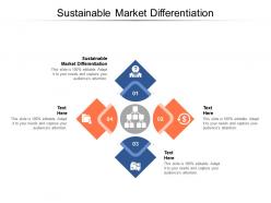 Sustainable market differentiation ppt powerpoint presentation summary demonstration cpb