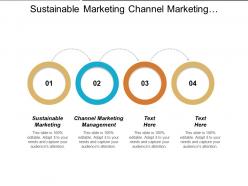 Sustainable marketing channel marketing management services lead generation cpb