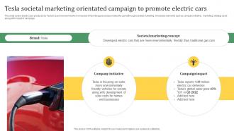 Sustainable Marketing Solutions Tesla Societal Marketing Orientated Campaign MKT SS V