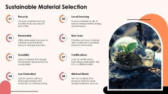 Sustainable Material Selection Energy PPT Graphics ACP Sustainable Material Selection Energy PPT Graphics ACP