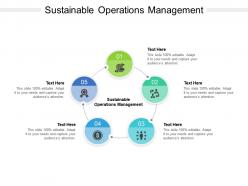 Sustainable operations management ppt powerpoint presentation layouts ideas cpb