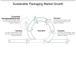 Sustainable packaging market growth ppt powerpoint presentation gallery elements cpb