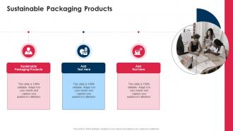 Sustainable Packaging Products In Powerpoint And Google Slides Cpb