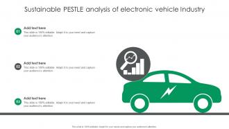 Sustainable Pestle Analysis Of Electronic Vehicle Industry
