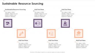 Sustainable Resource Sourcing In Powerpoint And Google Slides Cpb