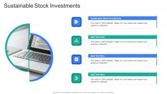 Sustainable Stock Investments In Powerpoint And Google Slides Cpb