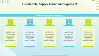 Sustainable Supply Chain Management In Powerpoint And Google Slides Cpb
