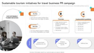 Sustainable Tourism Initiatives For Developing Actionable Advertising Strategy SS V