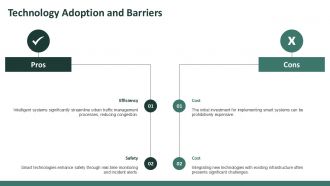 Sustainable Urban Mobility Harnessing Intelligent Transportation PPT Graphics ACP Image Adaptable
