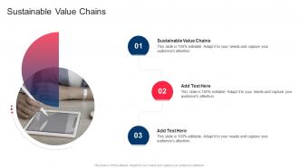 Sustainable Value Chains In Powerpoint And Google Slides Cpb