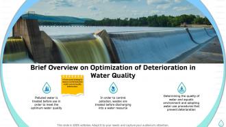 Sustainable water management brief overview optimization deterioration water
