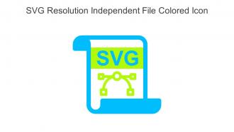 SVG Resolution Independent File Colored Icon In Powerpoint Pptx Png And Editable Eps Format