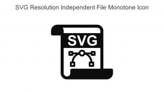 SVG Resolution Independent File Monotone Icon In Powerpoint Pptx Png And Editable Eps Format