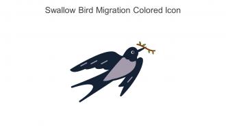 Swallow Bird Migration Colored Icon In Powerpoint Pptx Png And Editable Eps Format