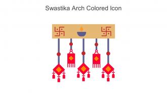Swastika Arch Colored Icon In Powerpoint Pptx Png And Editable Eps Format