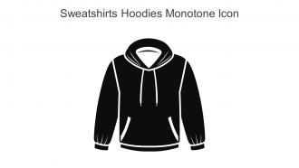 Sweatshirts Hoodies Monotone Icon In Powerpoint Pptx Png And Editable Eps Format