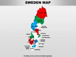 Sweden powerpoint maps