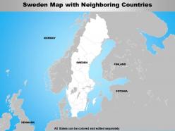 Sweden powerpoint maps