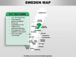 Sweden powerpoint maps