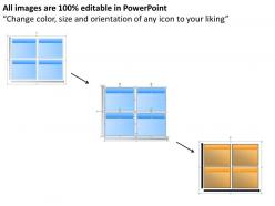 54866274 style hierarchy matrix 1 piece powerpoint template diagram graphic slide