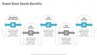 Sweet Basil Seeds Benefits In Powerpoint And Google Slides Cpb