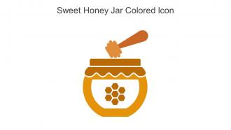 Sweet Honey Jar Colored Icon In Powerpoint Pptx Png And Editable Eps Format