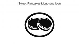 Sweet Pancakes Monotone Icon In Powerpoint Pptx Png And Editable Eps Format