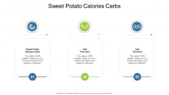 Sweet Potato Calories Carbs In Powerpoint And Google Slides Cpb