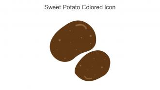 Sweet Potato Colored Icon In Powerpoint Pptx Png And Editable Eps Format