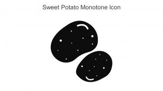 Sweet Potato Monotone Icon In Powerpoint Pptx Png And Editable Eps Format