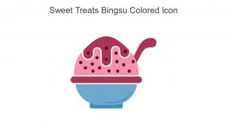 Sweet Treats Bingsu Colored Icon In Powerpoint Pptx Png And Editable Eps Format
