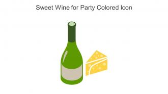 Sweet Wine For Party Colored Icon In Powerpoint Pptx Png And Editable Eps Format