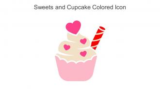 Sweets And Cupcake Colored Icon In Powerpoint Pptx Png And Editable Eps Format