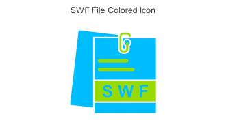 SWF File Colored Icon In Powerpoint Pptx Png And Editable Eps Format