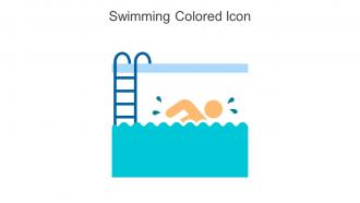 Swimming Colored Icon In Powerpoint Pptx Png And Editable Eps Format