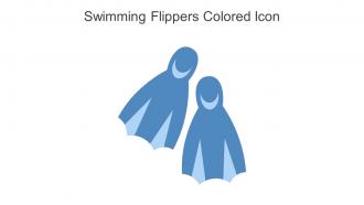 Swimming Flippers Colored Icon In Powerpoint Pptx Png And Editable Eps Format