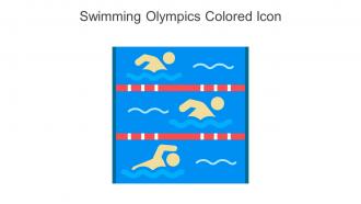 Swimming Olympics Colored Icon In Powerpoint Pptx Png And Editable Eps Format