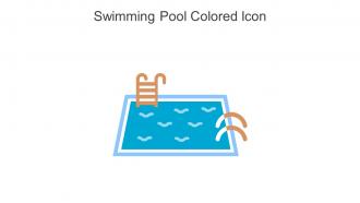 Swimming Pool Colored Icon In Powerpoint Pptx Png And Editable Eps Format