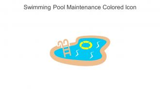 Swimming Pool Maintenance Colored Icon In Powerpoint Pptx Png And Editable Eps Format