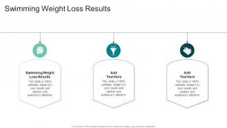 Swimming Weight Loss Results In Powerpoint And Google Slides Cpb