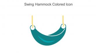 Swing Hammock Colored Icon In Powerpoint Pptx Png And Editable Eps Format