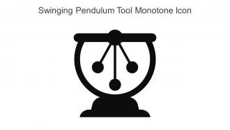 Swinging Pendulum Tool Monotone Icon In Powerpoint Pptx Png And Editable Eps Format