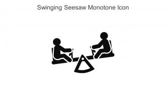 Swinging Seesaw Monotone Icon In Powerpoint Pptx Png And Editable Eps Format