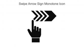 Swipe Arrow Sign Monotone Icon In Powerpoint Pptx Png And Editable Eps Format