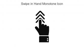 Swipe In Hand Monotone Icon In Powerpoint Pptx Png And Editable Eps Format
