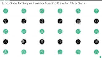 Swipes investor funding elevator pitch deck ppt template