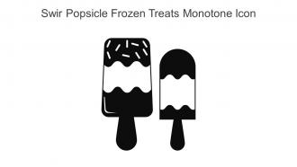 Swir Popsicle Frozen Treats Monotone Icon In Powerpoint Pptx Png And Editable Eps Format