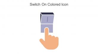 Switch On Colored Icon In Powerpoint Pptx Png And Editable Eps Format